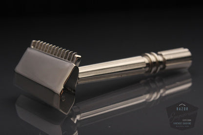 Gem 1930's Micromatic Single Edge Safety Razor * Nickel REVAMPED