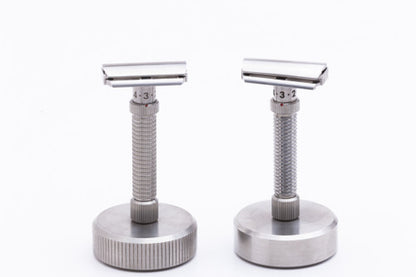 REX Supply Co. Machined Stainless Steel DE Razor Stand