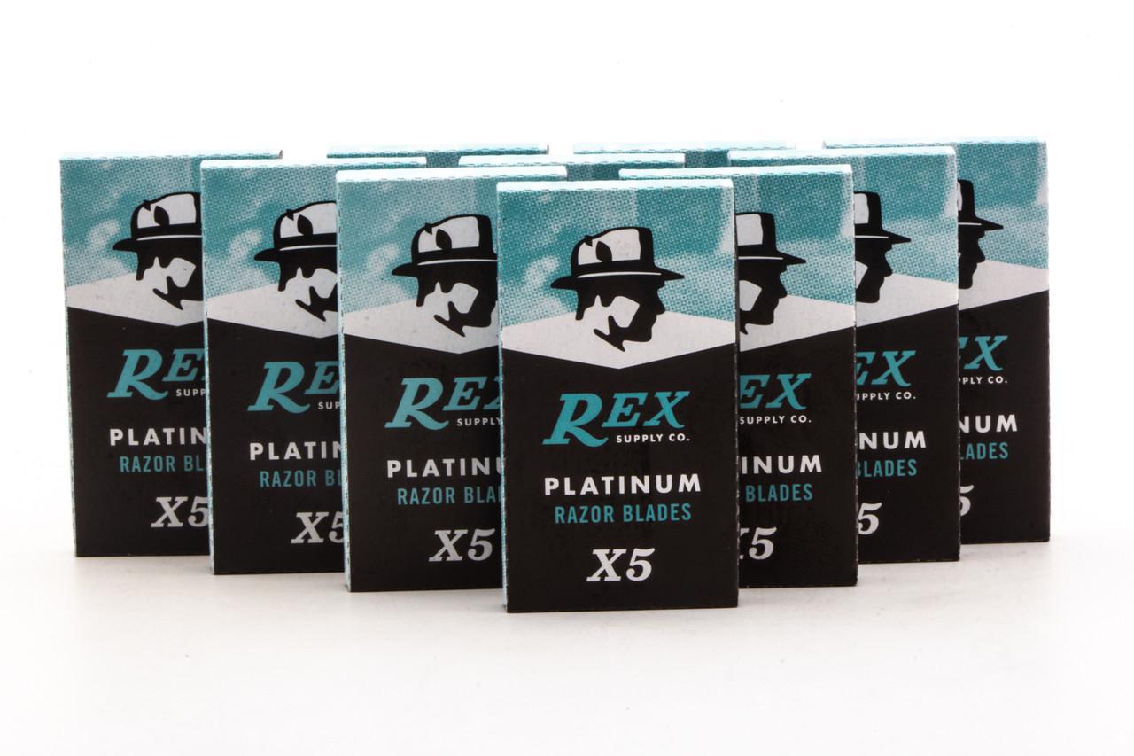 Rex Supply Co. | Platinum Double Edge Razor Blades