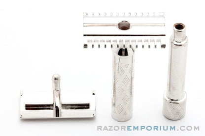 1930's Gillette New Improved Deluxe Standard/Criterion DE Safety Razor Nickel Revamp