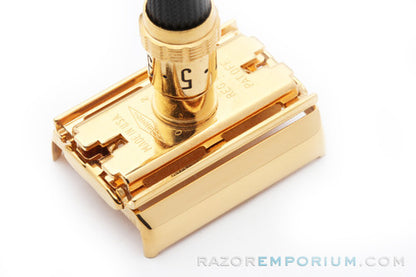 1969 Gillette Super Adjustable O2 109 Razor | 24K Gold Revamp