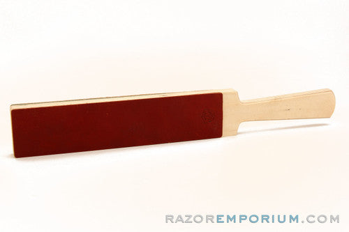 2.5" Razor Emporium Latigo & Cork Paddle Strop - Made in USA