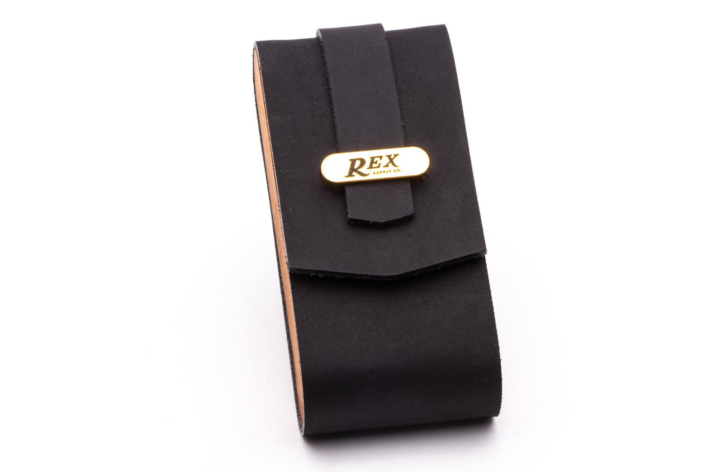 Rex Supply Co.| XL Double Edge Navy/Gold Safety Razor Case