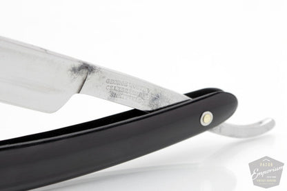 5/8" George Wostenholm & Sons Celebrated Pipe Straight Razor | Original Scales | Sheffield