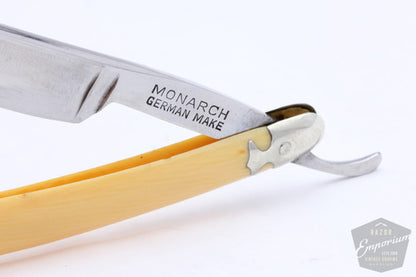 9/16" HJ Schmidt Hollow Ground Monarch Straight Razor | USA