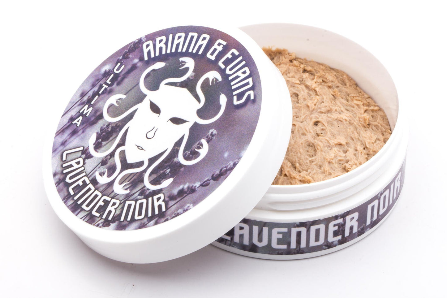 Ariana & Evans | Ultima Lavendar Noir Shaving Soap