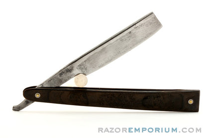 5/8" Geof Johnson Vintage Straight Razor w/ Original Scales