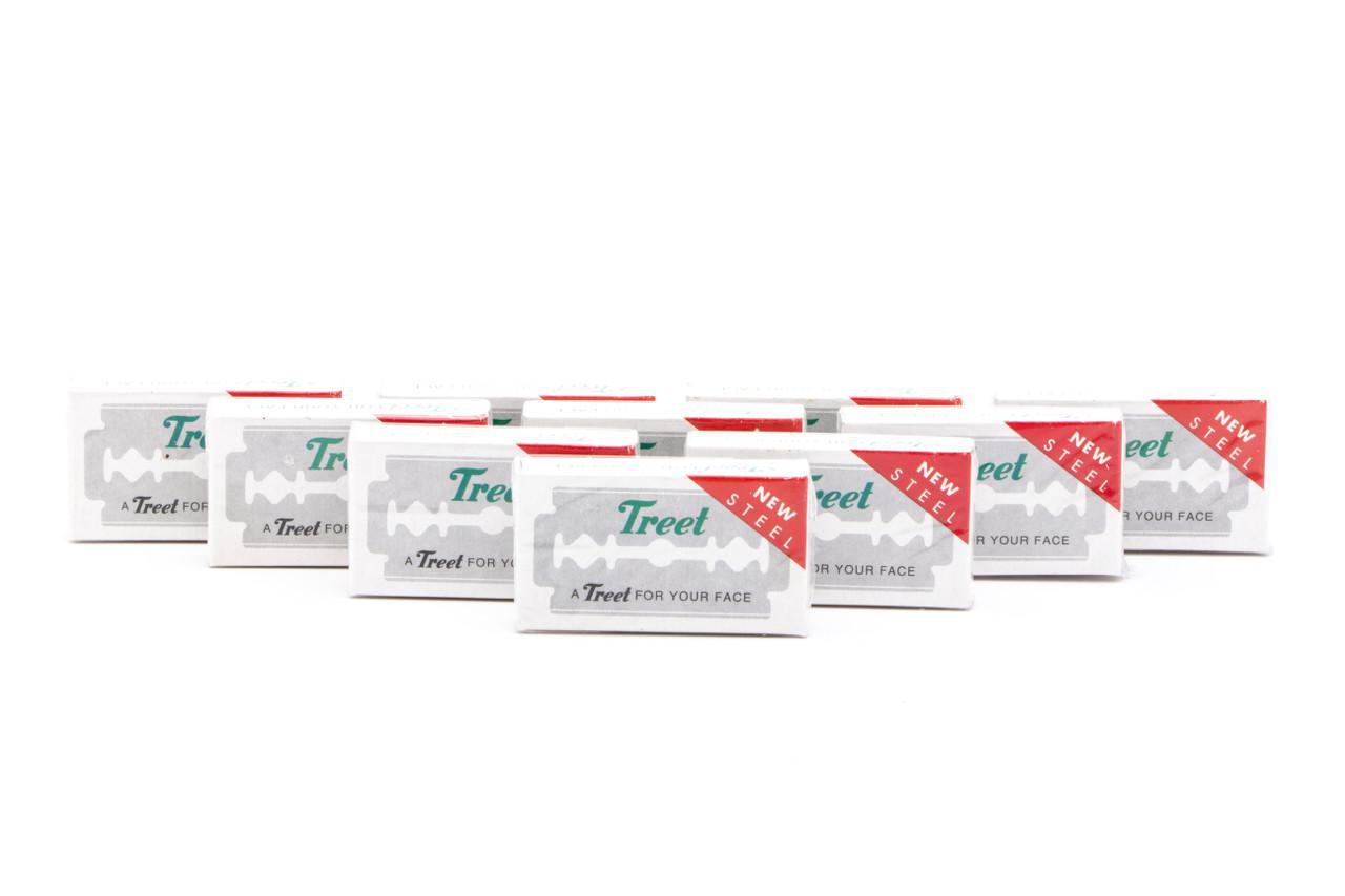 Treet New Steel Double Edge De Razor Blades Razor Emporium