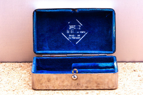 1960s Blue Hoffritz Safety Razor Box | Made In Germany