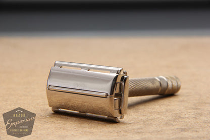 Gillette 1940's Notched DE Super Speed Safety Razor