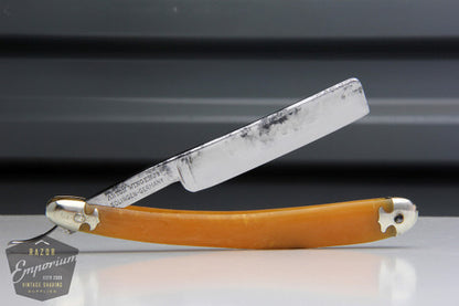 5/8" Anton Wingen Jr Half Hollow straight edge razor | Solingen Germany