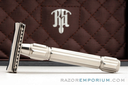 Raw Shaving RS-10 Stainless Steel Safety Razor with Mild & Aggressive Guards