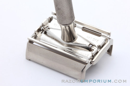 1940's Gillette Non-Notched DE Super Speed Safety Razor