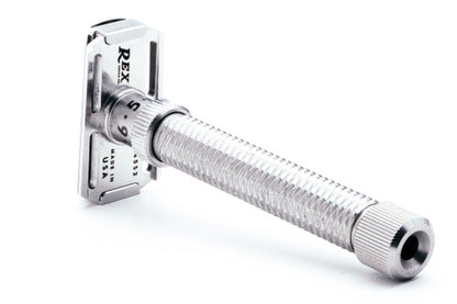 Rex Supply Co. Konsul XL Slant Adjustable Stainless Steel DE Razor