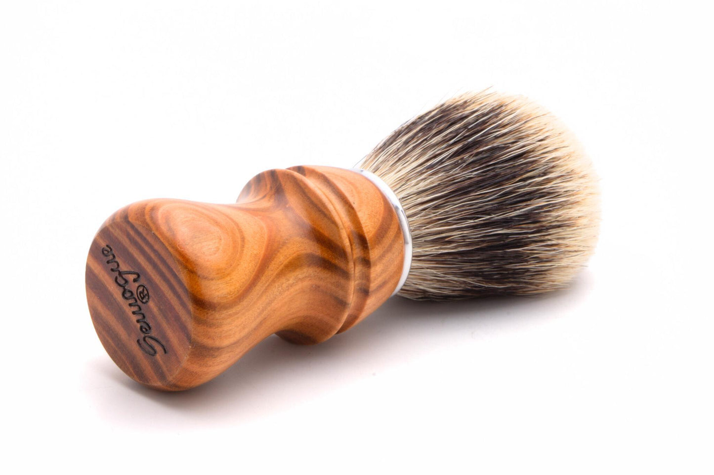 Semogue 2015HD Silvertip Badger Brush in Wood Handle