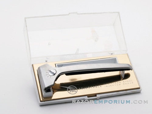 1960's PAL Adjustable Stainless Steel Injector Razor Steel Set