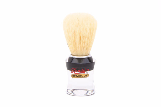 Semogue | 610 Pure Boar Bristle Brush With Black Acrylic Handle