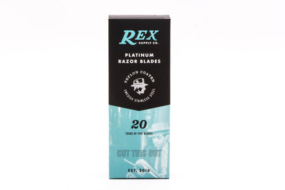 Rex Supply Co. | Platinum Double Edge Razor Blades