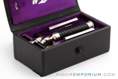 1920's Wilkinson Wedge Style Safety Razor Set - Pall Mall