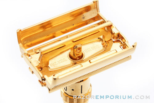 1969 Gillette Super Adjustable O2 109 Razor | 24K Gold Revamp