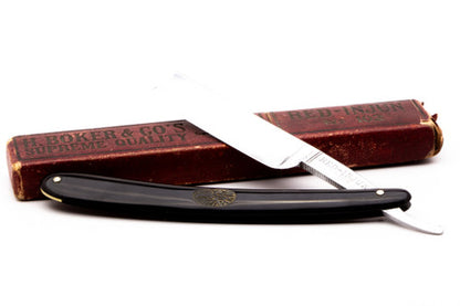 5/8" H. Boker "RED INJUN" No. 102 Straight Razor | Solingen, Germany