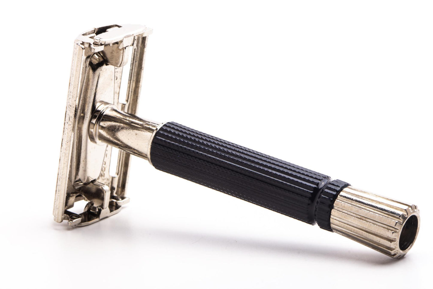 1973 T3 Gillette Black Handle Super Speed DE Safety Razor | Original Condition