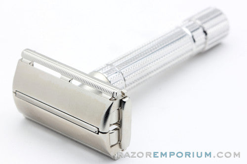 1948-51 Gillette Aristocrat TTO Razor Satin Nickel Revamp