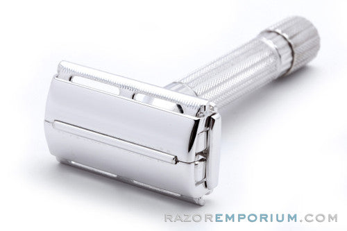 1946-47 Gillette Aristocrat Double Edge TTO Safety Razor | Premium Rhodium Revamp