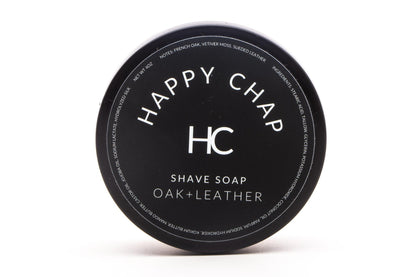 Happy Chap | Oak & Leather Shaving Soap