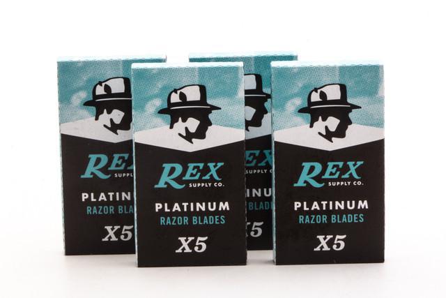 Rex Supply Co. | Platinum Double Edge Razor Blades