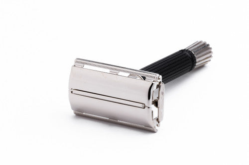 1971 Gillette Black Handle DE Super Speed  Safety Razor R4