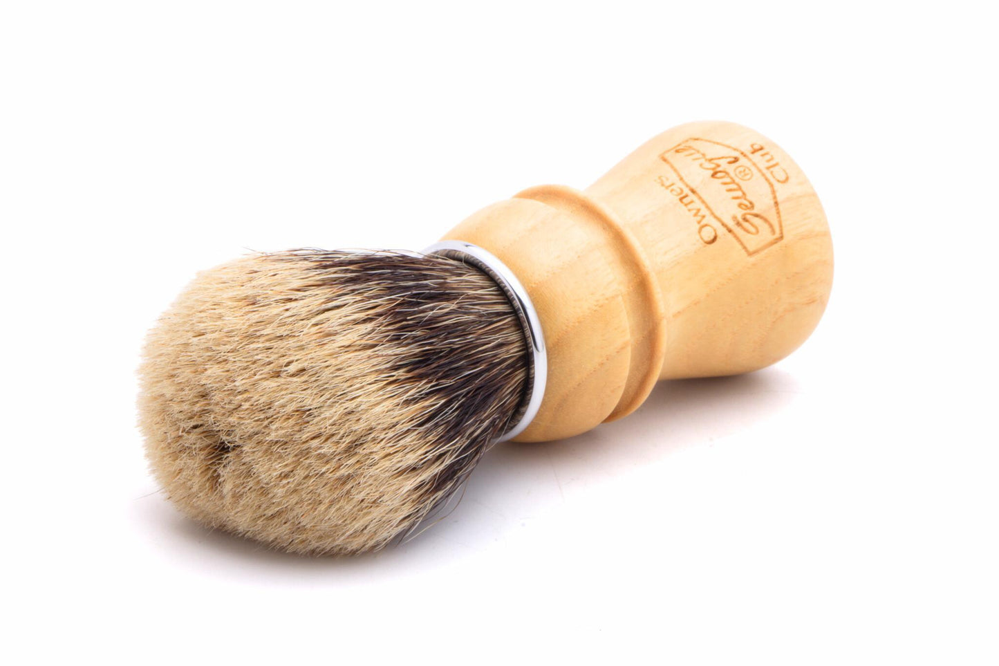 Semogue | Finest Badger Ash Wood Shave Brush With Wood Handle