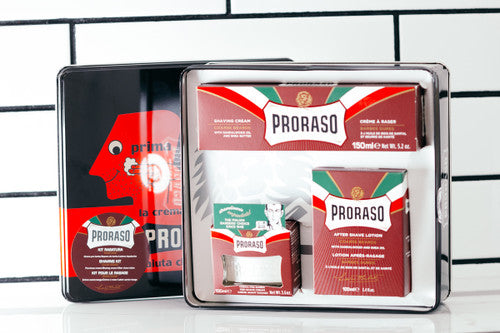 Proraso Red Sandalwood for Coarse Beards Shaving Gift Set