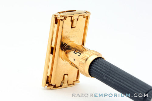 1971 Gillette Adjustable Super 109 Razor | 24K Gold Revamp