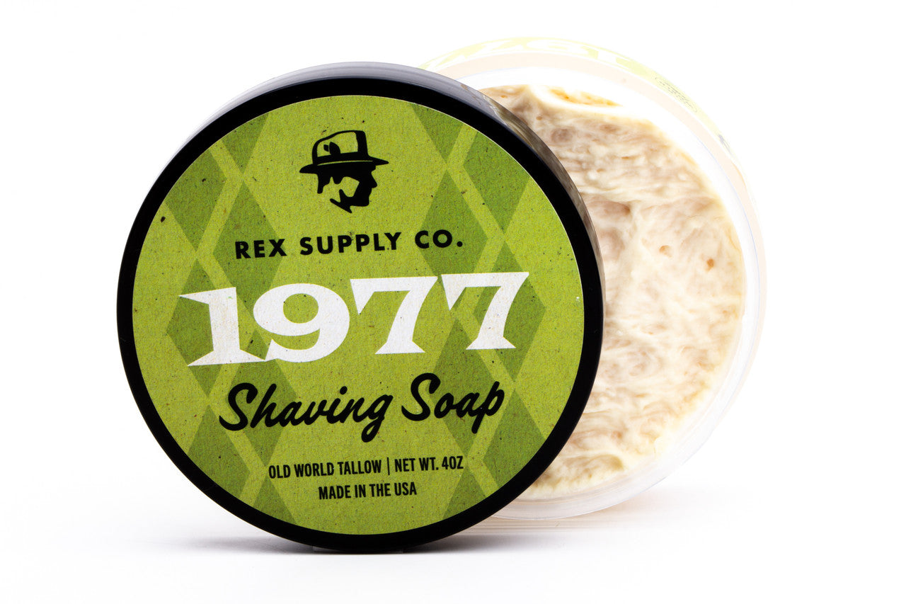 Rex Supply Co. | 1977 Old World Tallow Shaving Soap