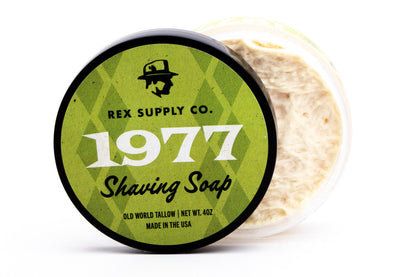 Rex Supply Co. | 1977 Old World Tallow Shaving Soap