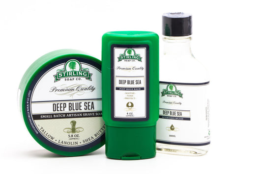 Stirling Soap Company | Deep Blue Sea Four Piece Bundle