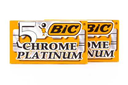 Bic Chrome Platinum Double Edge Razor Blades