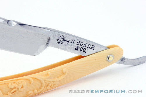 5/8" H Boker & Co "The Stag" Straight Razor | Solingen, Germany