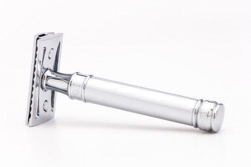 Edwin Jagger DE89BA-11BL Barley Handle Chrome Plated Safety Razor #10