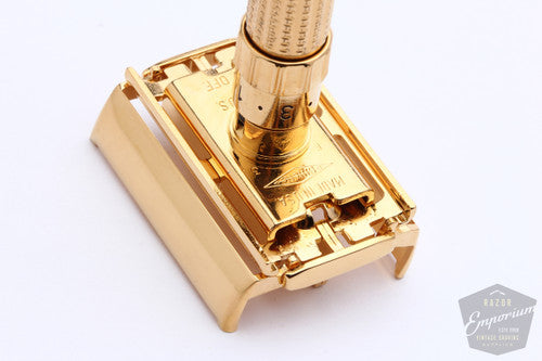 Gillette 1960 Executive Fatboy | 24K Gold Revamp