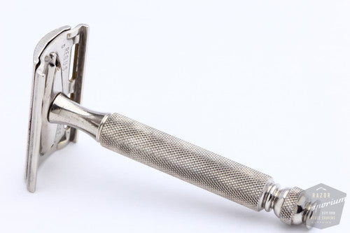 Gillette 1958 D2 Ball End Tech DE Razor | Electro Etched Logo