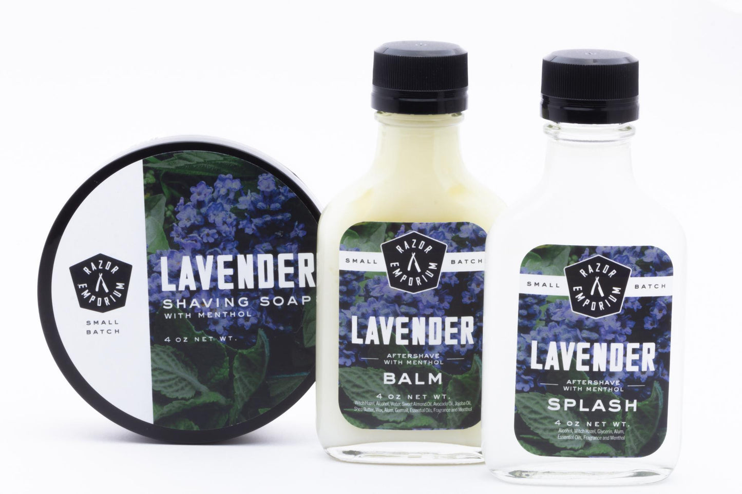 Razor Emporium | Lavender with Menthol Small Batch Shave Soap