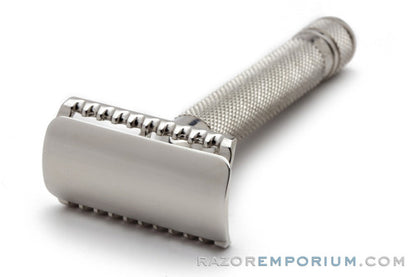 1930's Barbasol Floating Head DE Safety Razor Nickel Revamp