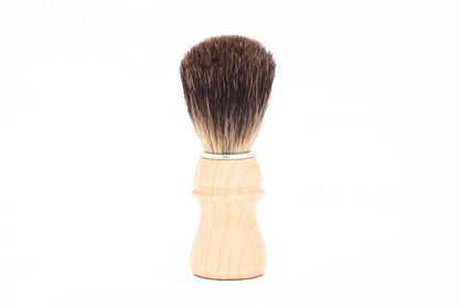 Semogue | 2010 Pure Black Badger Brush With Wood Handle