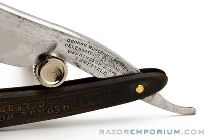 7/8" George Wostenholm & Sons Celebrated IXL Straight Razor | Original Scales Sheffield