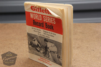 Gillette World Series Record Book- 1953 Edition