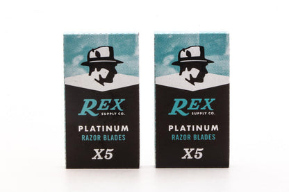 Rex Supply Co. | Platinum Double Edge Razor Blades