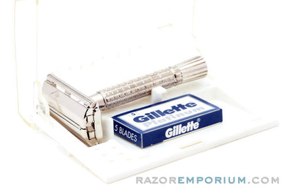 1966 Gillette Flare Tip Super Speed Safety Razor Set L2