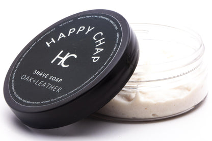 Happy Chap | Oak & Leather Shaving Soap